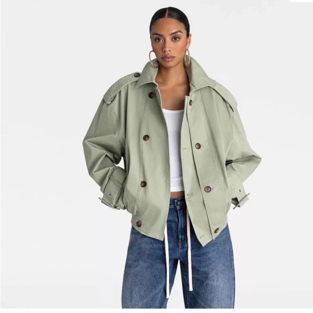 KBB by Kahlana jacket; size S; color: sage; NWT